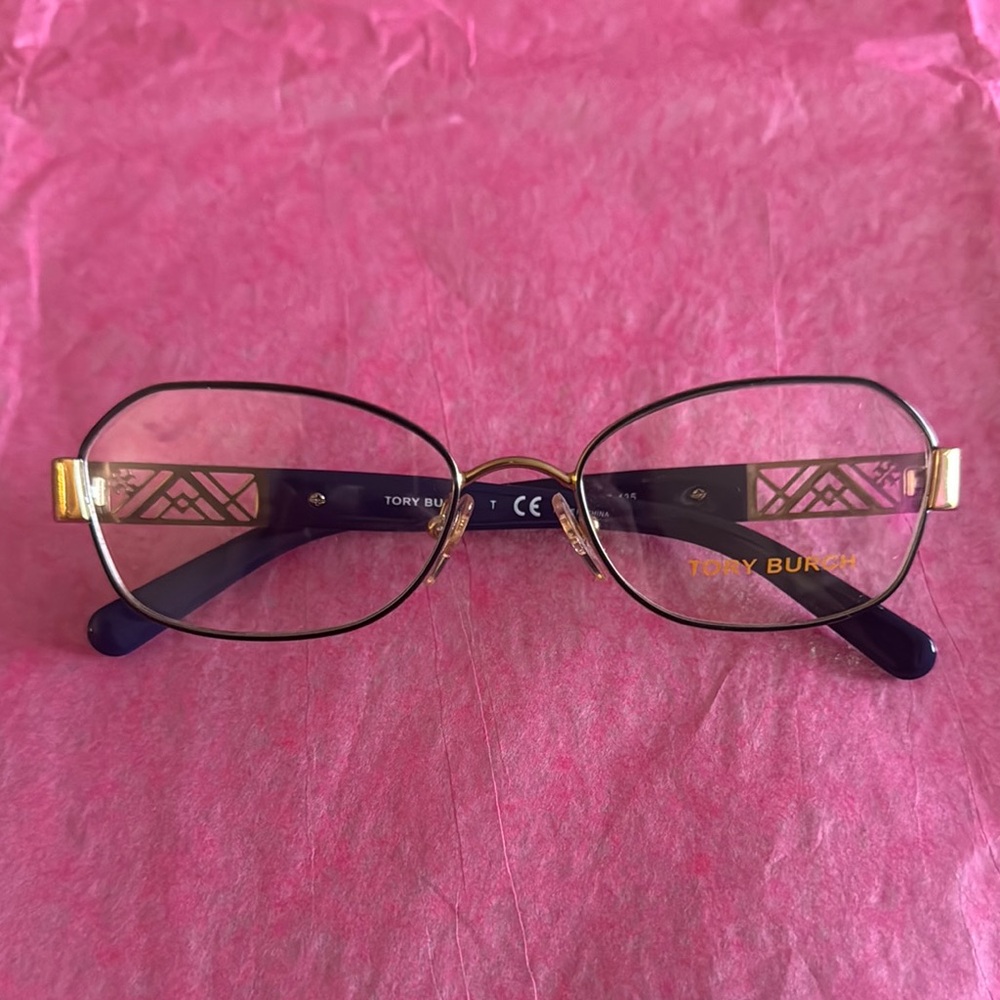 Tory Burch Blue and Gold Women's Glasses